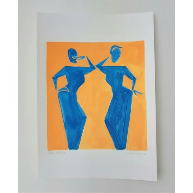 Dimensions of paper: 21 x 29 cm.Waleria Matelska (born 1994 in Belarus)In 2012-2015 she studied at the Faculty of Painting...