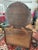 Art Deco Waterfall Vanity - 3 Drawer Dresser - Walnut Inlays - Original Etched Mirror, c.1935 For Sale - Image 9 of 9