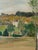 Paint Folk Art Farm Signed Oil Painting, Circa 1968 For Sale - Image 7 of 11