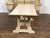 Rustic English 19th Century Natural Wood Farm Table with Trestle Base For Sale - Image 11 of 11