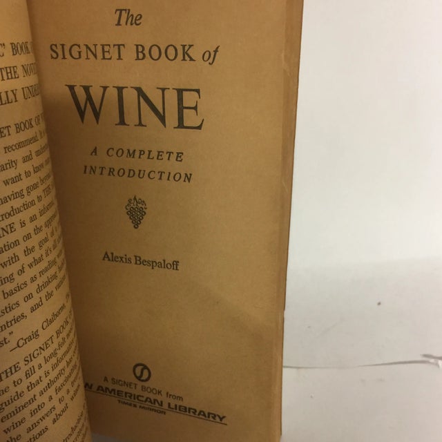 Paper Vintage Wine Themed Books - A Pair For Sale - Image 7 of 10