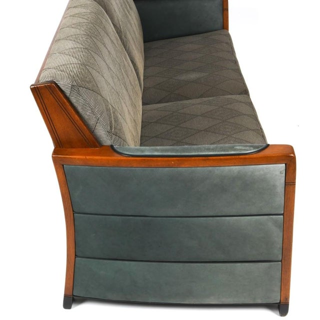 Mid 20th Century European Art Deco Sofa For Sale - Image 5 of 9