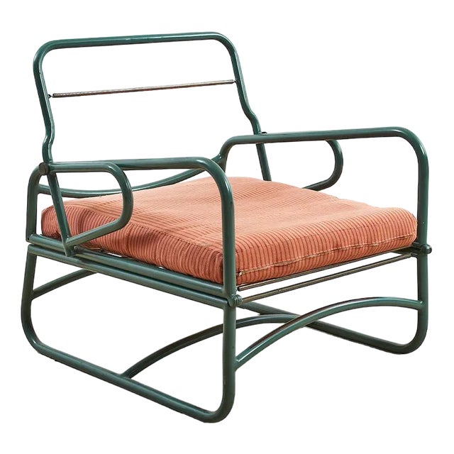 Vintage Military Armchair Bed For Sale