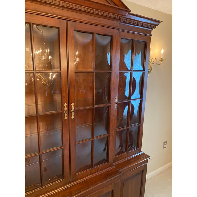 1970s Vintage Pennsylvania House Cherry Hutch Chairish