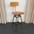 Industrial Height Adjustable Stool by Toledo Metal Furniture Co. For Sale In New York - Image 6 of 9