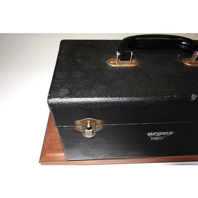 Cinema Equipment Carry Case Circa 1940s Artifact For Sale - Image 4 of 6