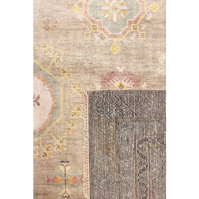 Pasargad Home Khotan Camel Wool Area Rug- 8' 2'' X 9'11'' For Sale - Image 4 of 6