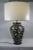 Table Lamp in Wrought Iron and Blown Glass, 1980s For Sale - Image 12 of 12