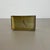 Hollywood Regency Vintage Hollywood Regency Brass Table Clock from Diehl Electro, Germany, 1960s For Sale - Image 3 of 18