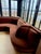 Wood Custom Mohair Velvet Banquette Sectional For Sale - Image 7 of 16