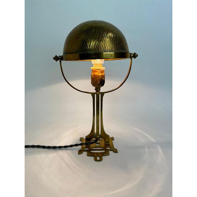 Jugendstil Mushroom Desk Lamp, 1890s For Sale - Image 5 of 7