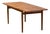 Mid-Century Modern Danish Teak Extending Dining Table by Johannes Andersen For Sale