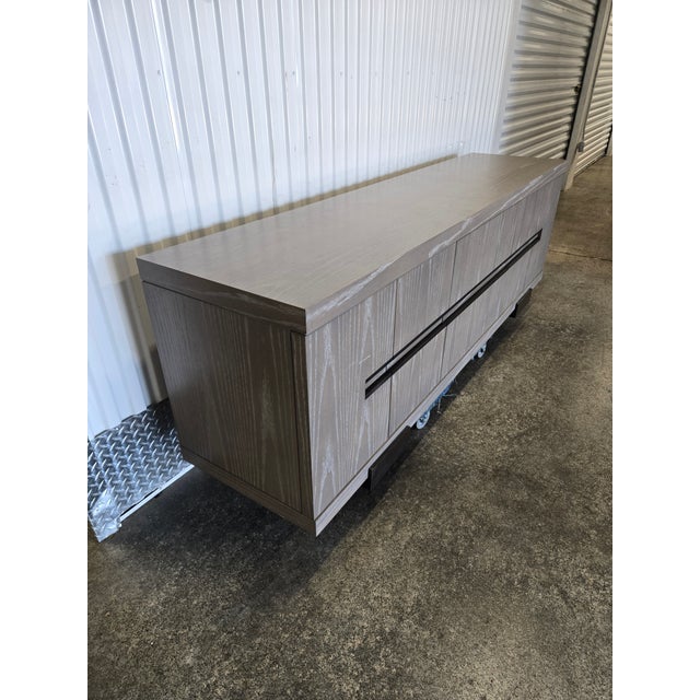 Holly Hunt Studio Borneo Credenza sold as found previously owned in very good conditon, weighs a ton.