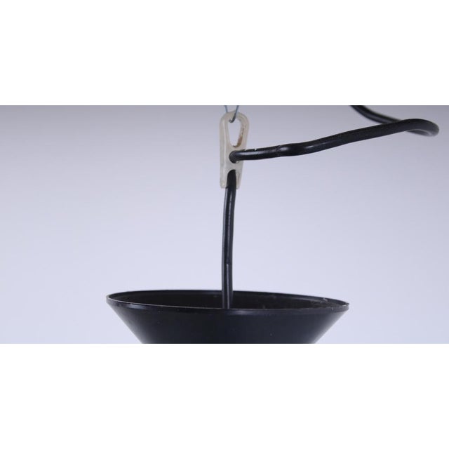 Metal Adjustable Green Eyeball Pendant Lamp from Herda, 1970s For Sale - Image 7 of 18