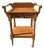 Antique 19th Century Wooden Washstand With Scrolled Gallery, Drawer and Lower Shelf For Sale