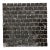 Saumur Black Marble Polished Broken Tessere Mosaic For Sale