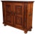 Baroque Antique Baroque Facade Half Cabinet in Walnut, 1700 For Sale - Image 3 of 18