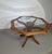 Octagonal Oak Dining Table with Inlaid Glass Top For Sale - Image 13 of 18