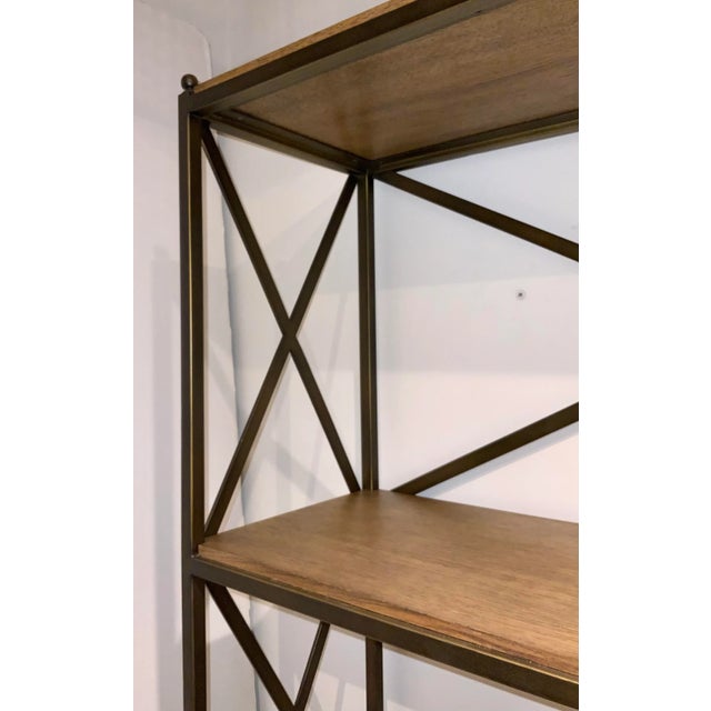 Contemporary Century Organic Modern Nob Hill Etagere For Sale - Image 3 of 8