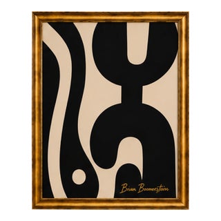 Midnight Forms Modern Painting, Farmed by Bryan Boomershine For Sale