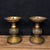 Pair of Vintage Brass Altar Candlesticks With Calligraphy - Asian Candle Holders For Sale - Image 9 of 9