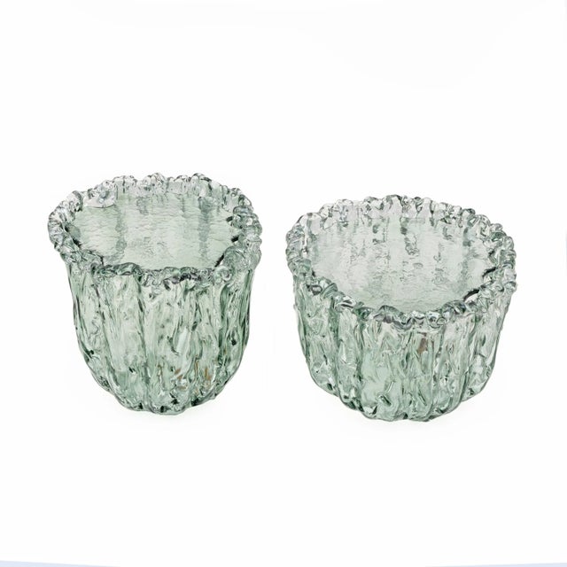 Aquamarine Murano Glass Coffee Tables by Tokujin Yoshioka, 2020, Set of 2 For Sale - Image 11 of 11