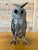 Metal Brutalist Welded Metal Owl Sculpture Candle Holder Folk Art For Sale - Image 7 of 12