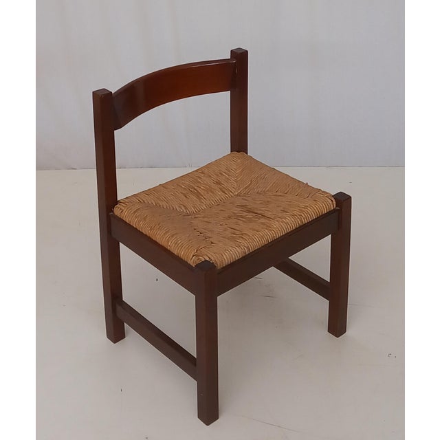 Torbecchia Chairs attributed to Giovanni Michelucci for Poltronova, 1970s, Set of 4 For Sale - Image 6 of 7