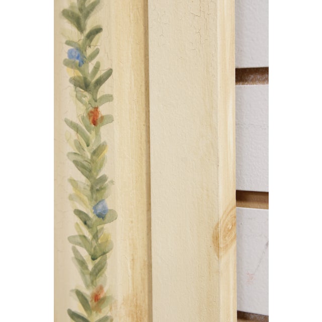 Habersham Crackle Paint Trumeau Mirror For Sale - Image 14 of 18