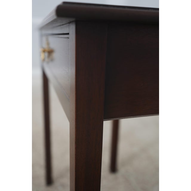 Kittinger Colonial Williamsburg 1 Drawer Mahogany Table For Sale - Image 14 of 18