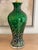 Mid 20th Century Emerald Green Vintage Murano Lamps With Iridescent Glass Swirl Effect For Sale - Image 5 of 12