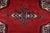1990s Tribal Bokhara Red/Blue Hand Knotted Wool Rug For Sale - Image 5 of 8
