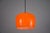 1960s Mid-Century Red Glass Pendant Lamp, Italy, 1960s For Sale - Image 5 of 15