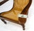Solid Turned Teak Mid Century Modern Cane Back Lounge Chair MINT For Sale - Image 14 of 18