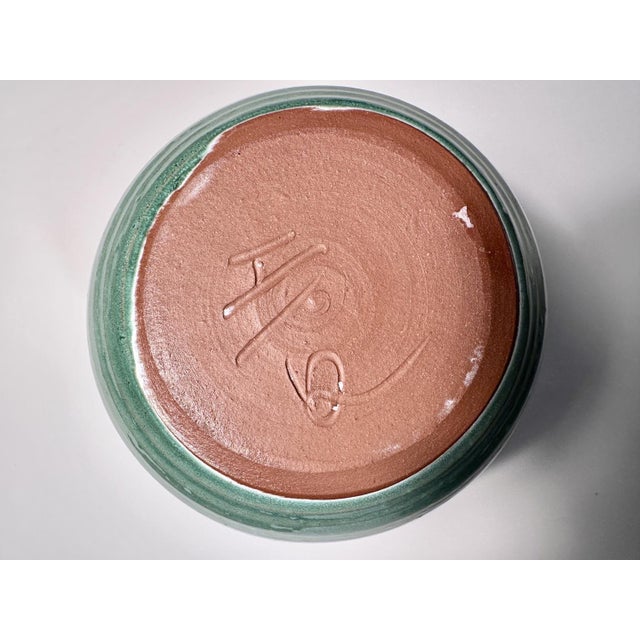 Glazed Studio Ceramic Art Vase by Siegfried Gramann for Töpferhof Römhild, 1950s For Sale - Image 6 of 7