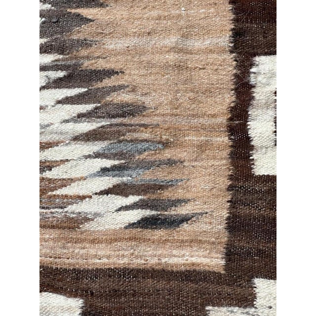 South American Navajo Flat Rug, 1930s For Sale - Image 14 of 17