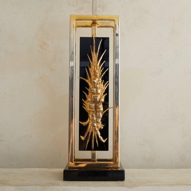 1970s French 'Candeeiro de Mesa’ Table Lamp by Philippe Cheverny For Sale In Chicago - Image 6 of 10