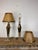 Hollywood Regency Vintage Italian Mirrored Obelisk Table Lamps, Giltwood, 1940s-50s - a Pair For Sale - Image 3 of 18