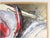 Midcentury modern heavily textured abstract painting. Titled en verso "Figures in Red" and signed R. Cherundolo. Framed in...