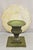 Mid 20th Century Italian Classical Cast Iron Urn Planter Pedestal Base Round Marble Dining Table For Sale - Image 5 of 12