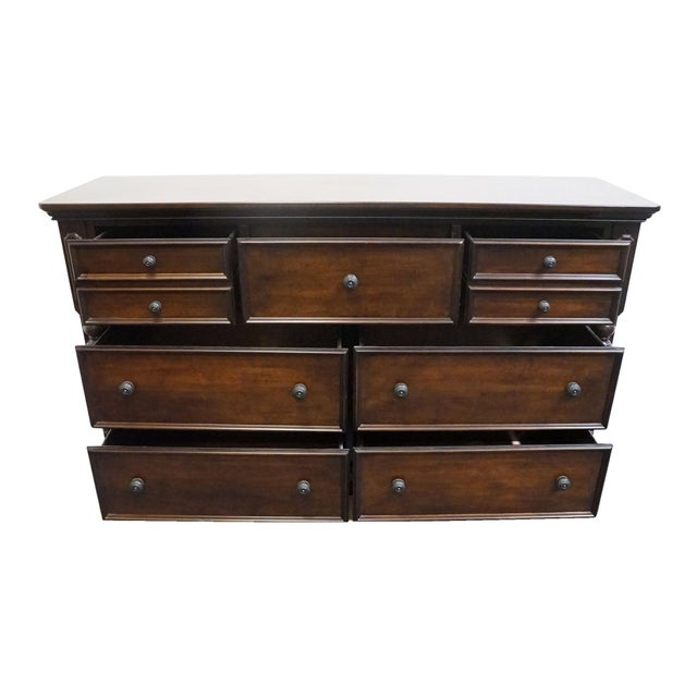 Ashley Furniture Key Town Collection Contemporary Traditional 69" Double Dresser B668-31 For Sale In Kansas City - Image 6 of 13