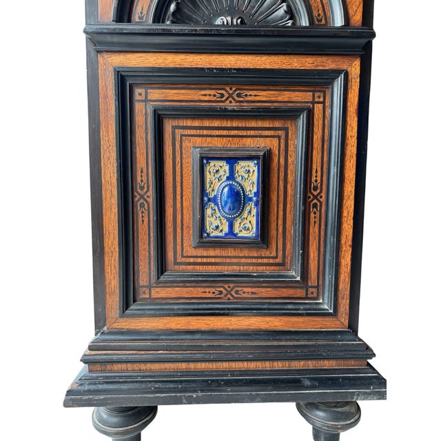 Wood Late 19th or Early 20th Century a Bruce James Talbert-Inspired Victorian Writing Desk For Sale - Image 7 of 18