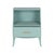2020s George III Raffia Bedside Table - Blue For Sale - Image 5 of 6