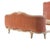 Wood French Louis XV-Style Painted and Upholstered Full Bed, Ca. 1940. For Sale - Image 7 of 8