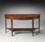Traditional Astor Demilune Console Table, Medium Brown For Sale - Image 3 of 3