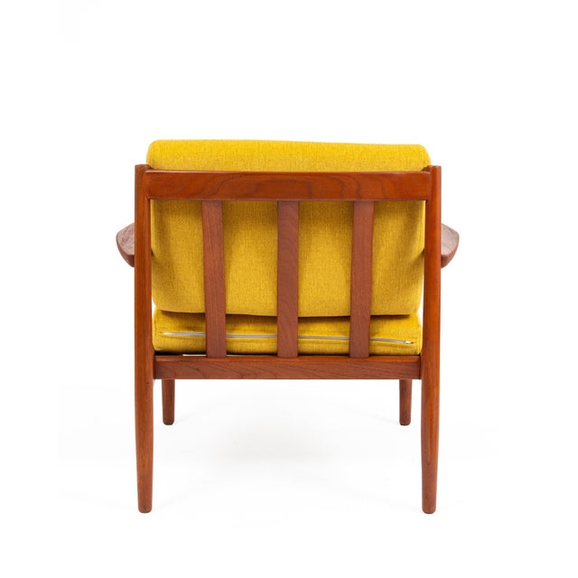 Danish Teak Sofa and Armchairs attributed to Arne Vodder for Glostrup Furniture Factory, 1960s, Set of 3 For Sale - Image 11 of 15