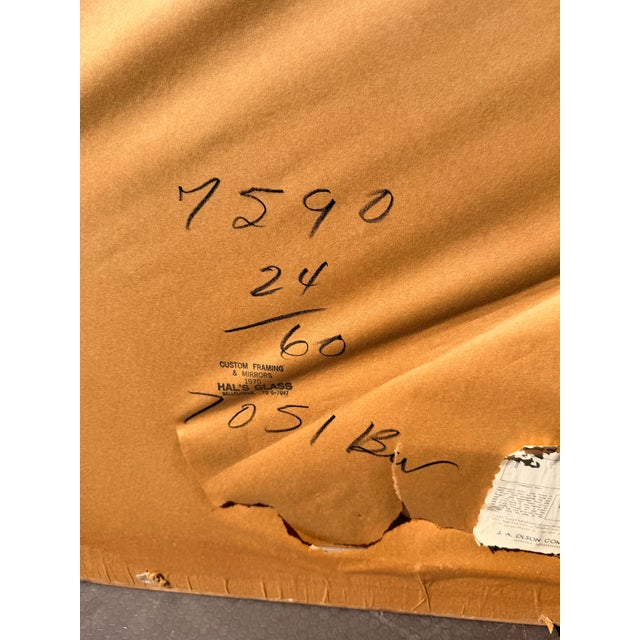 Arched Wall Mirror Ornate Carved Frame With a Gold Gilt Finish 19th-Century French Baroque Style Mirror For Sale - Image 12 of 12