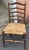 Antique , Late 19th Century, English Ladder Back Chairs With Original Rush Seats. Set of 4 For Sale - Image 14 of 14