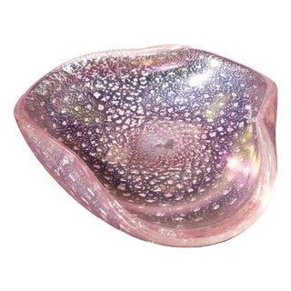 Large Murano Glass Ashtray attributed to Ercole Barovier for Barovier & Toso, 1950s For Sale