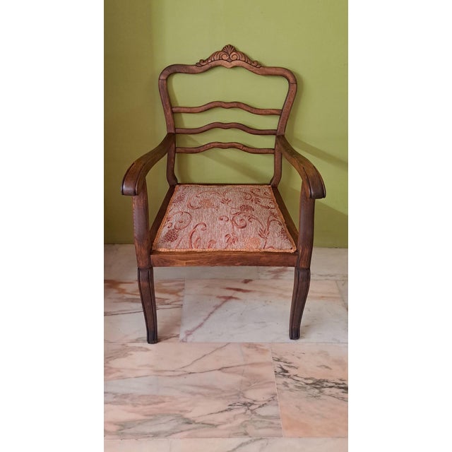 Louis XV Armchair, 1930s For Sale - Image 3 of 11